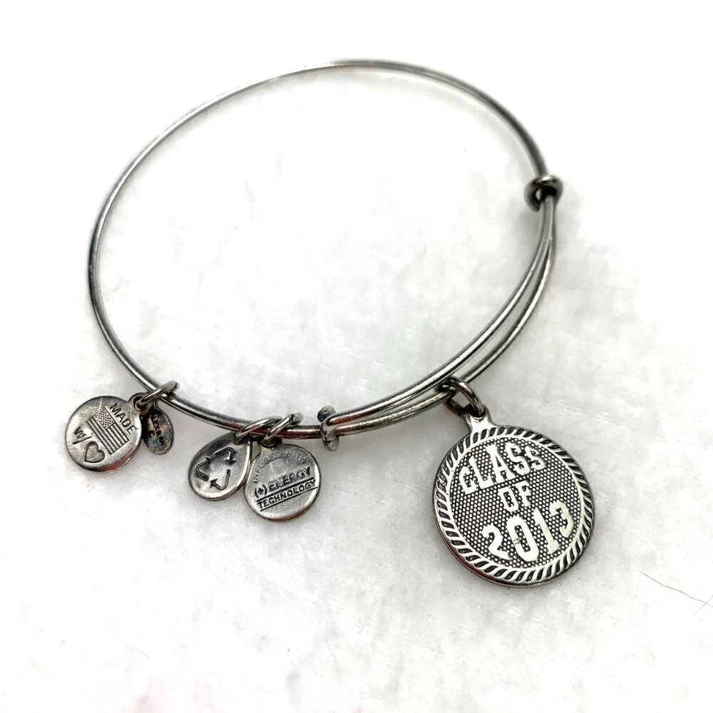 Alex and Ani Class of 2013 Charm Bracelet - Expands 2"- 3.5"